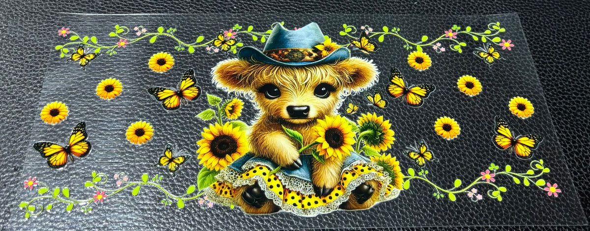 Sunflower cow